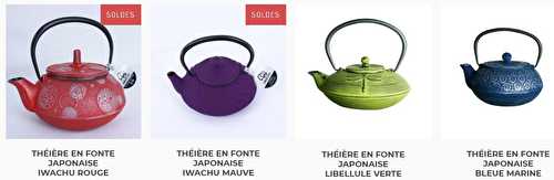 Boutique en ligne sur les théières et accessoires à thé