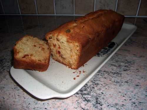 Cake aux fruits confits