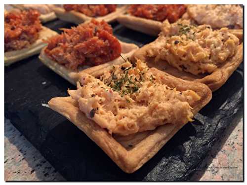 Canapés pour apéritif