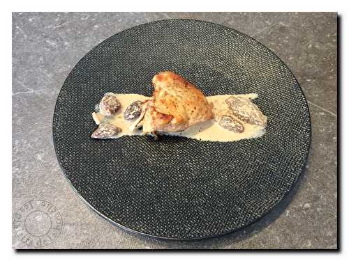 Chapon sauce aux morilles