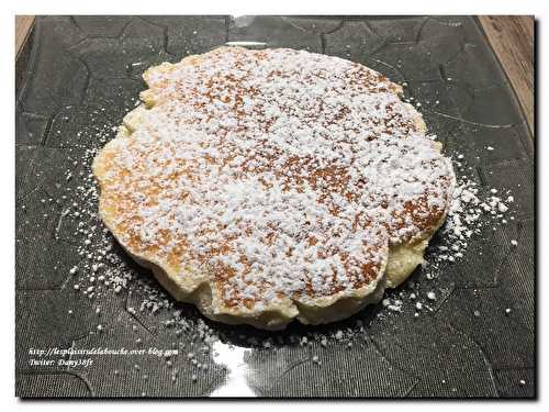 Cheesecake japonais ou Gâteau nuage au chocolat blanc - Les plaisirs de la bouche