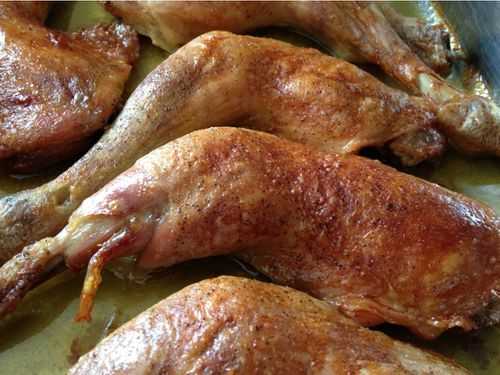 Cuisses de poulets rôties - Les plaisirs de la bouche