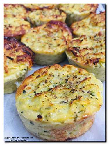 Galettes de courgette cuites au four