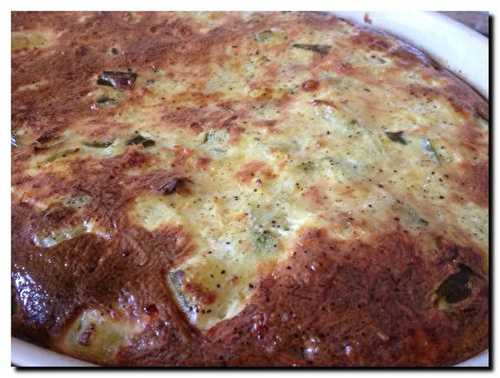 Gratin de Courgette à la crème