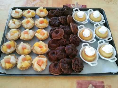 Mignardises mini tartelettes