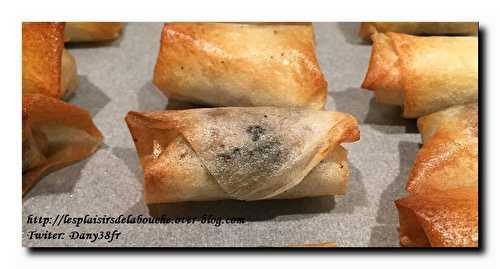 Mini cigare de boudin blanc à la truffe