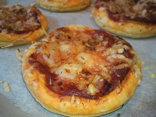 Mini pizza rapide