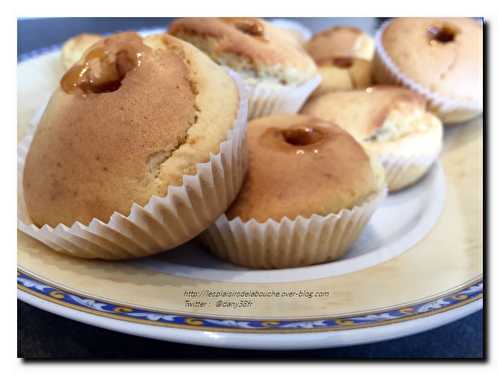 Muffins rapide fourrés au caramel beurre salé - Les plaisirs de la bouche