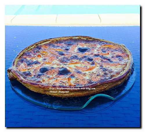 Quiche au saumon fumé