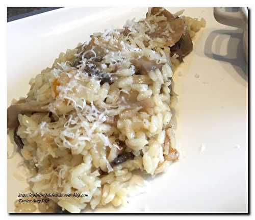 Risotto aux champignons