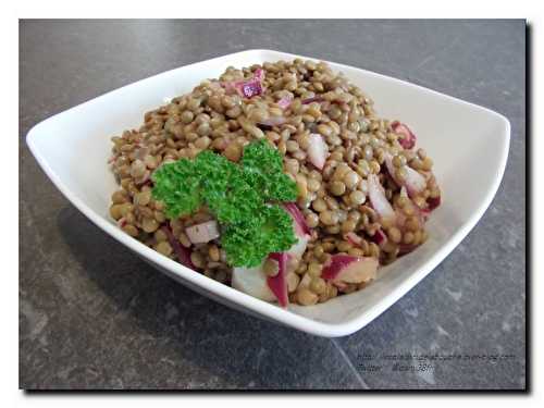 Salade de Lentilles blondes