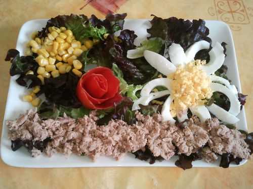 Salade déco