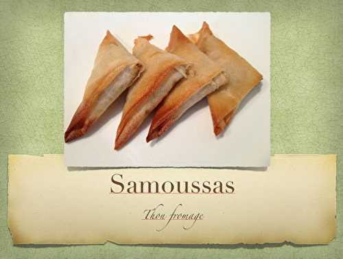 Samoussas au thon et fromage