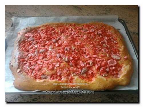 Tarte aux pralines