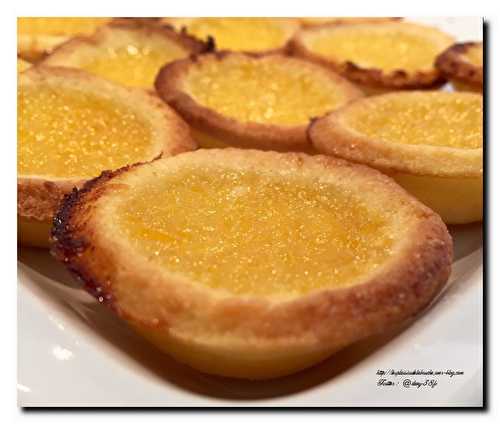 Tartelettes au citron (mignardises)  - Les plaisirs de la bouche