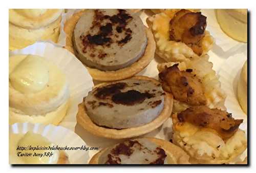 Tartelettes boudin blanc au pomme