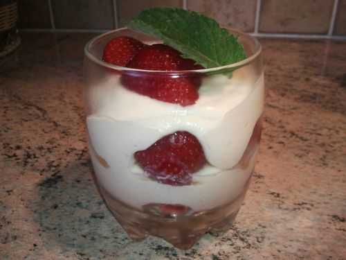 Tiramisu à la fraise