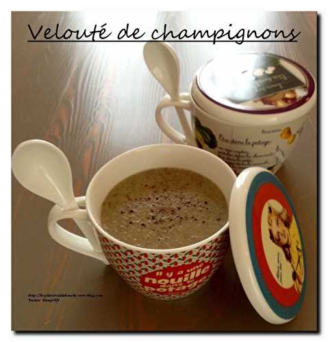 Velouté de champignons