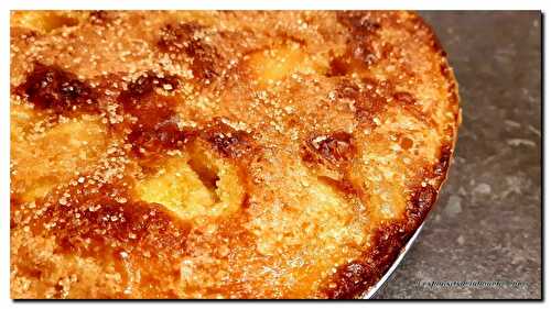Tarte au sucre facile.