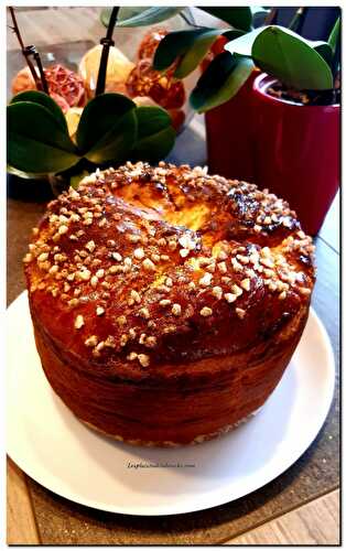 Panettone au fruits confits.