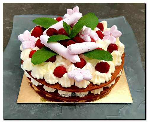 Mille feuilles aux framboises.