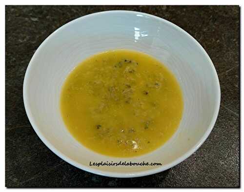 Marinade au thym frais, citron confit et huile d'olive