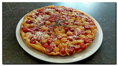 Tatin de tomates cerise caramélisées