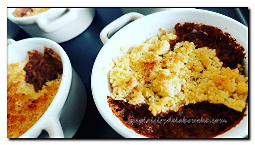 Crumble aux morilles