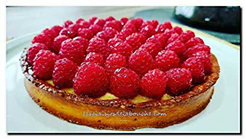 Tarte aux framboises