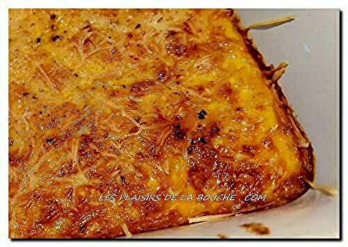 Gratin de butternut au fromage 