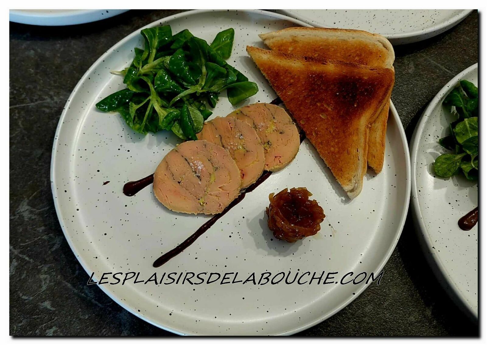 Foie gras cuit sous vide à basse température