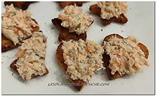 Rillettes de saumons à l'aneth