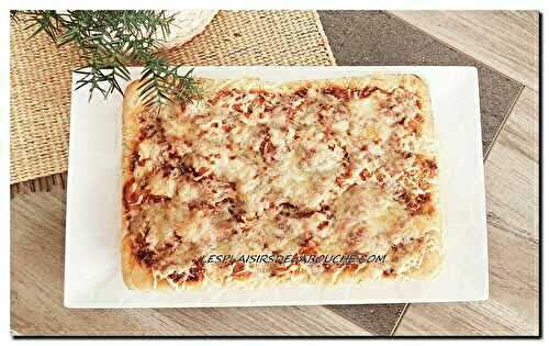 Fougasse façon pizza