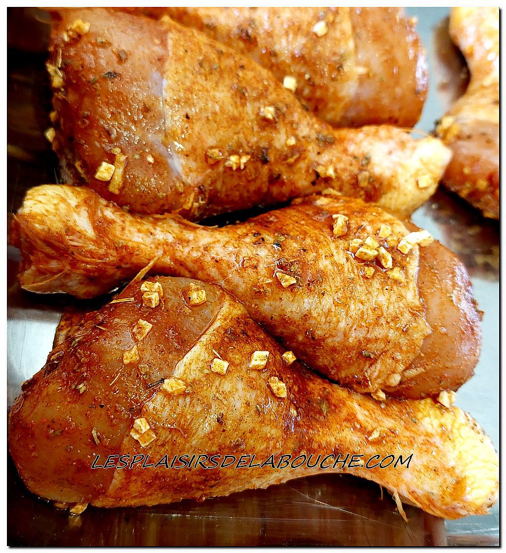 Pilons de poulet épicés