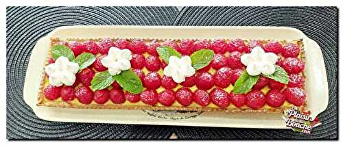 Tarte aux framboises