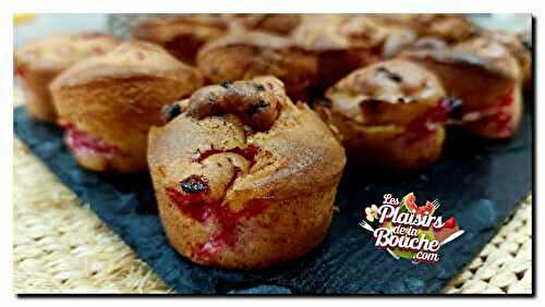 Muffins aux framboises cuits à l'airfryer (ou au four traditionnel)