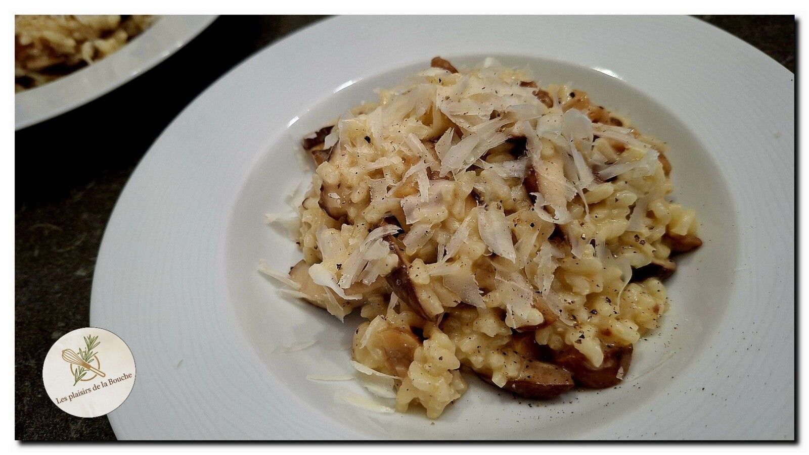 Risotto aux champignons et châtaignes