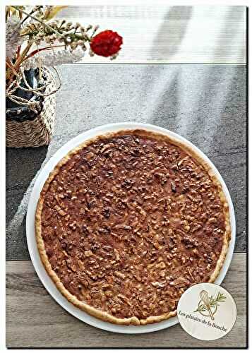 Tarte aux noix et au miel