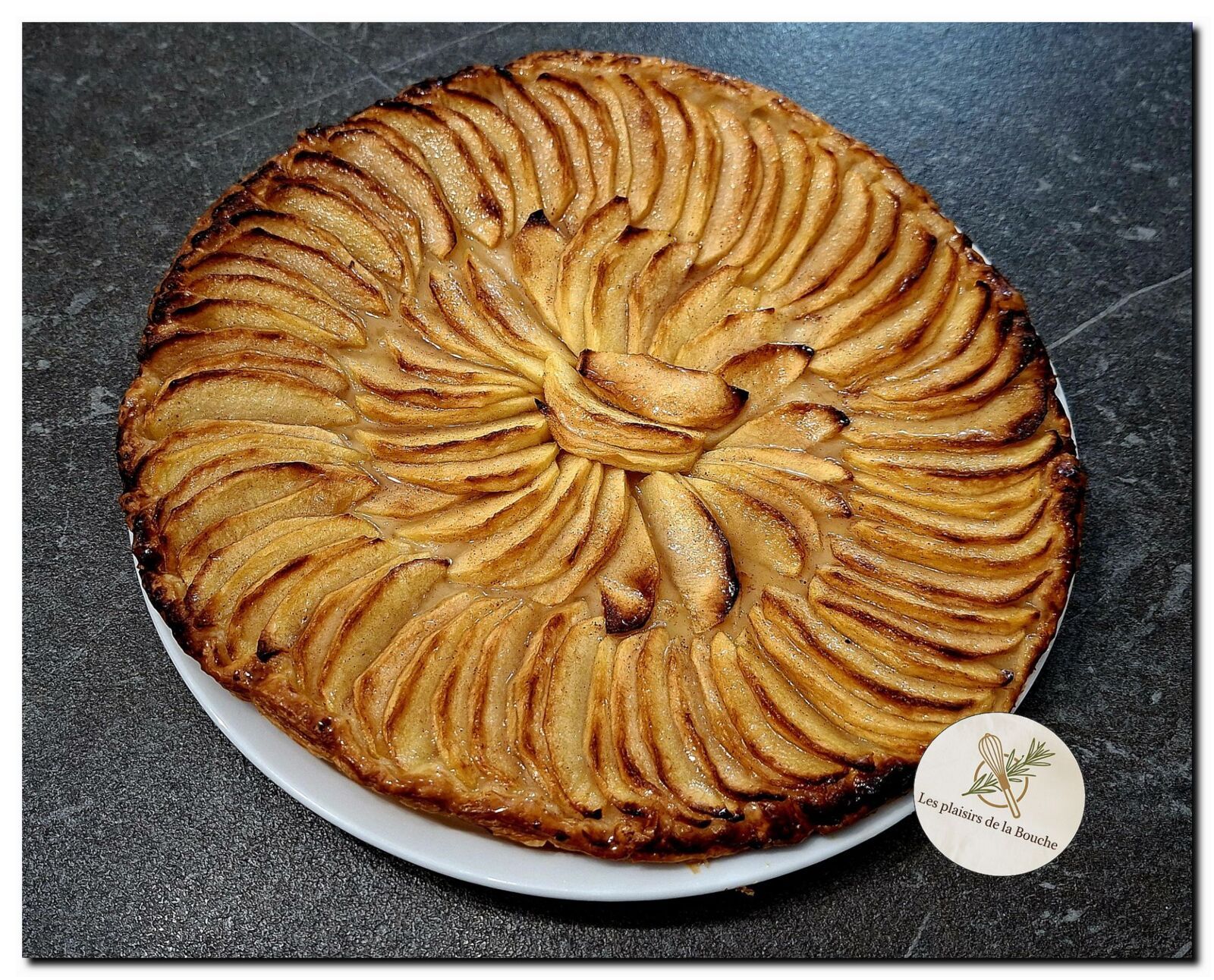 Tarte fine aux pommes