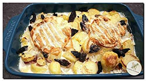 Tartiflette aux morilles