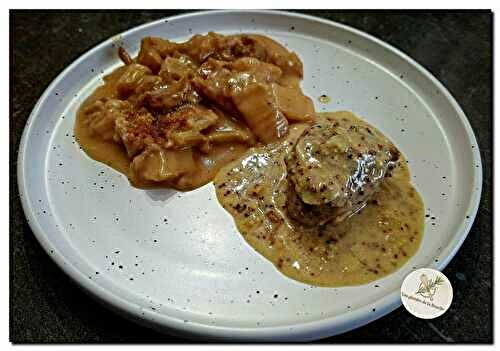 Joues de porc à la moutarde à l'ancienne