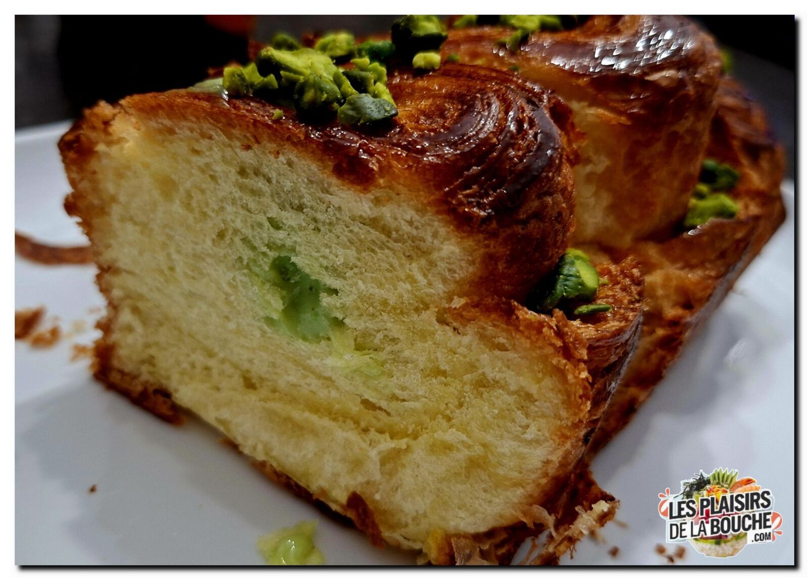 Brioches feuilletées à la pistache