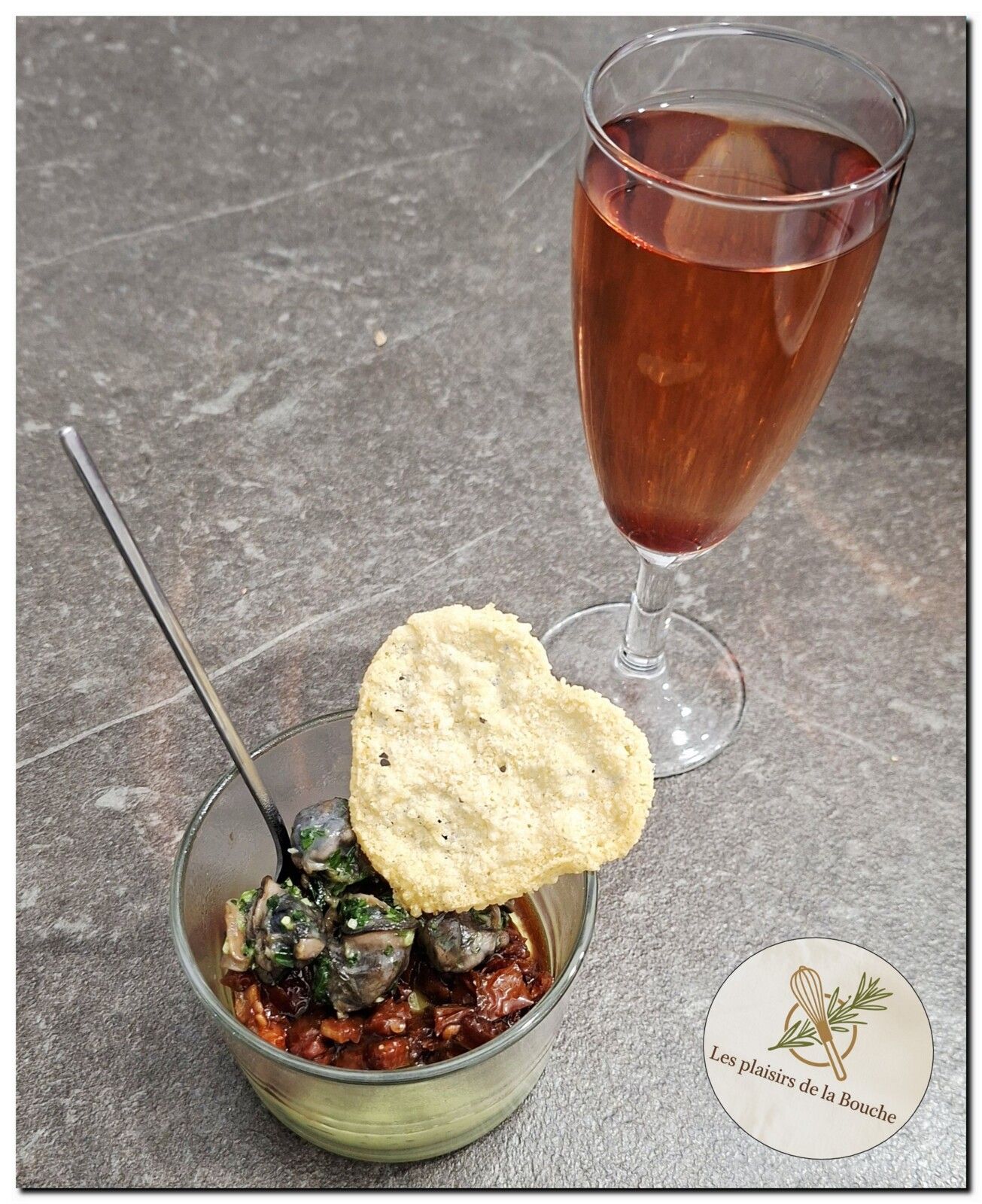 Verrine fraîcheur d’avocat et escargots