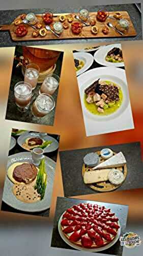 Menu complet entre amis du mois d'avril 2026