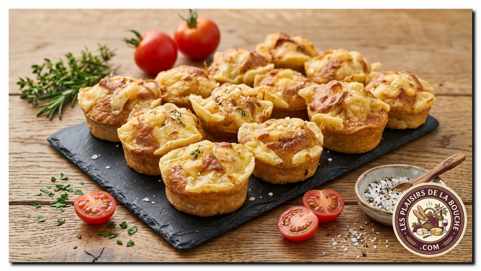 Muffins jambon emmental