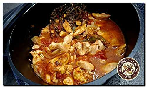Émincé de poulet aux tomates
