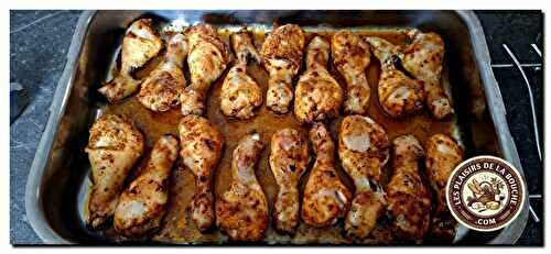 Pilons de poulet marinés à l'ail et au paprika fumé