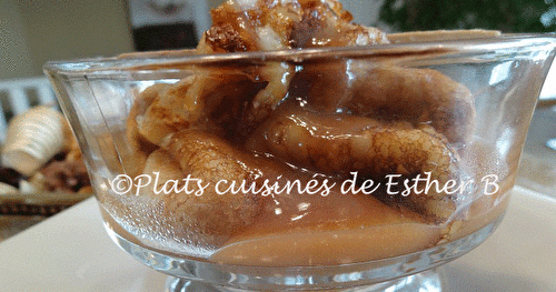  Aumônières de crêpes pommes caramel