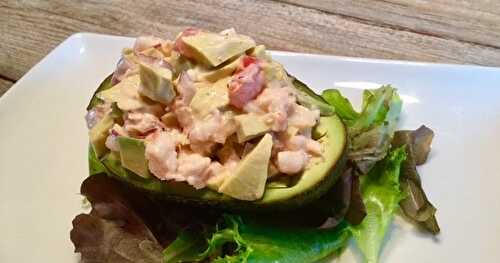 Avocat farçi aux crevettes