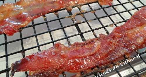 Bacon confit à l'érable